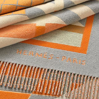 Vitrine Rocabar blanket - Orange | Hermès Finland